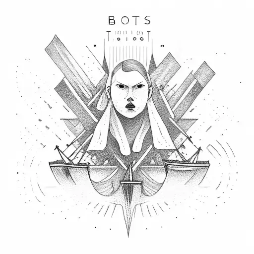 burn the boats tattoo design idea