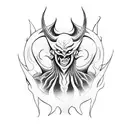 Devilman tattoo design idea