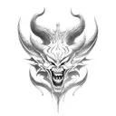 Devilman tattoo design idea