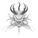 Devilman tattoo design idea