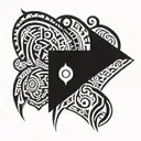 123 tattoo design idea