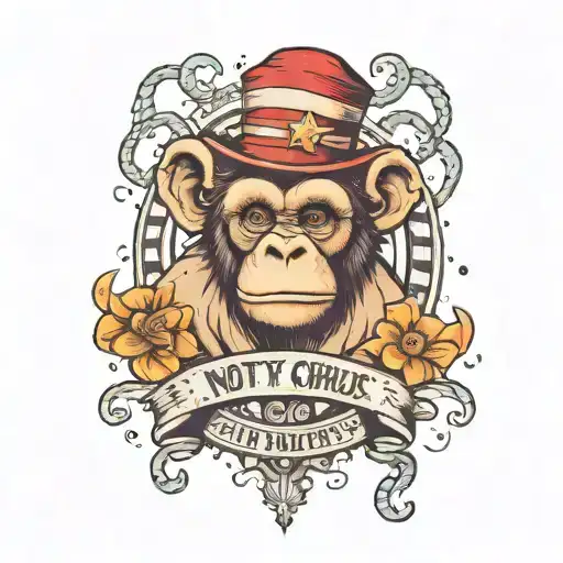 not my circus not my monkeys tattoo cute tattoo design idea
