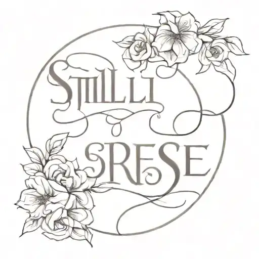 still I rise tattoo design idea