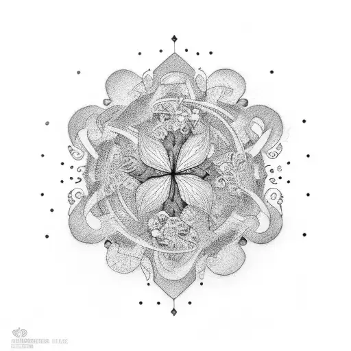 clover lead tattoo design idea