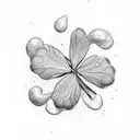 clover lead tattoo design idea
