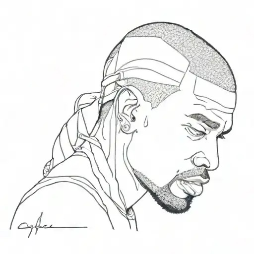 frank ocean nights techno shows tattoo design idea