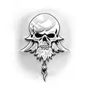 Blackbeard the Pirate tattoo design idea