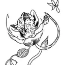 222 Tyson Snowdrop tattoo design idea