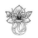 222 Tyson Snowdrop tattoo design idea