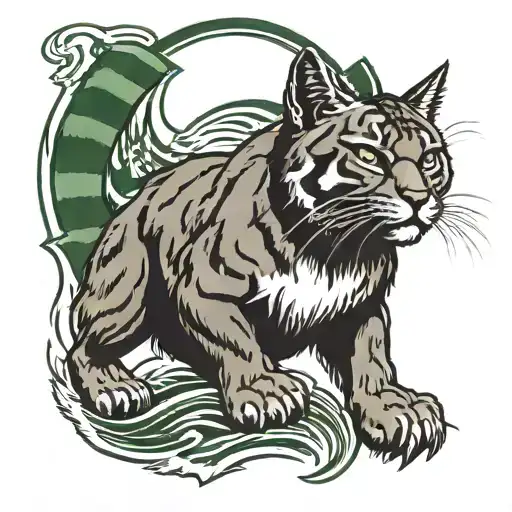Kentucky Wildcat, Boston Celtics logo, cincinnati reds logo tattoo design idea