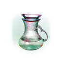 Broken vase tattoo design idea