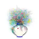 Broken vase tattoo design idea