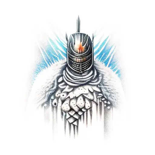dark souls tattoo design idea