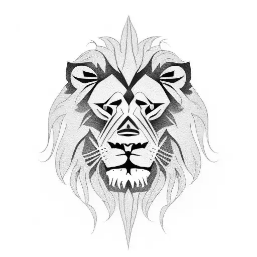 A lion wearing a Raiders helmet tattoo design idea