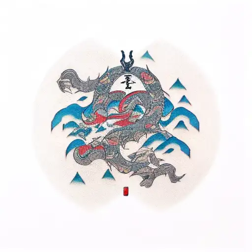 H alphabet  tattoo design idea