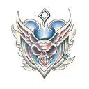 devil Wing tattoo design idea