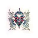 devil Wing tattoo design idea