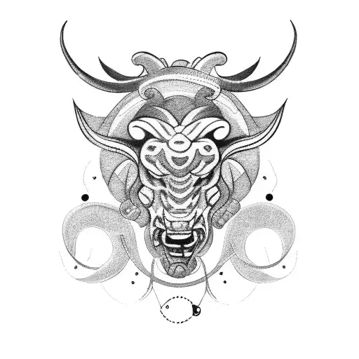 Leo and Taurus Friend Tattoo tattoo design idea