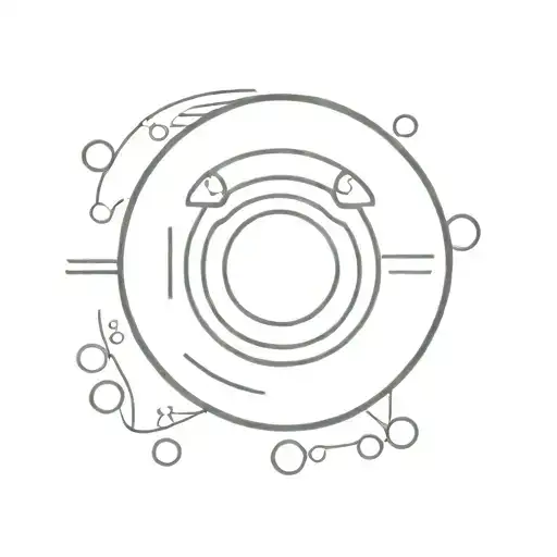 Speaker icon muted tattoo design idea