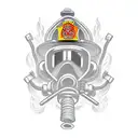 firefighter tattoo design idea