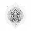 symbol for serotonin  tattoo design idea