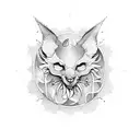 symbol for serotonin  tattoo design idea