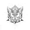 symbol for serotonin  tattoo design idea