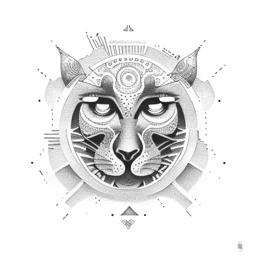 Circle of Life and food  tattoo design idea