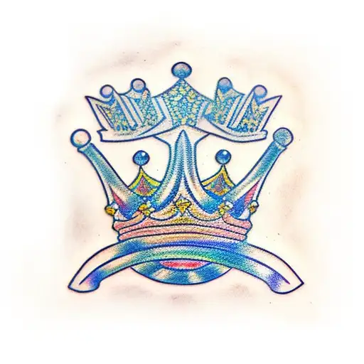 Queen's Crown tattoo design idea