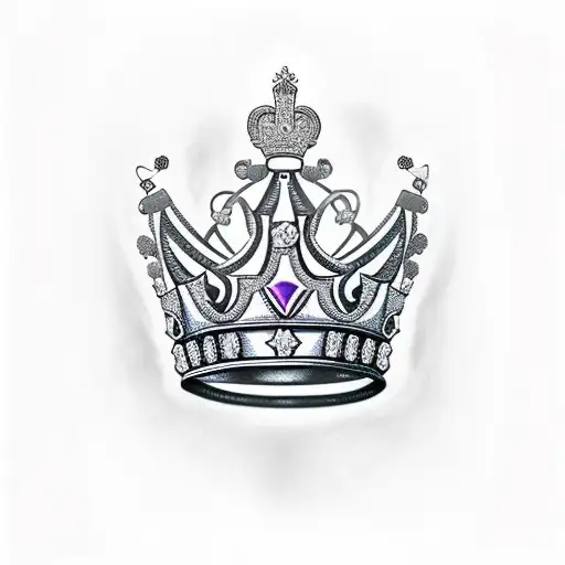 Queen's Crown tattoo design idea