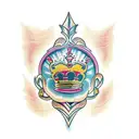 Queen's Crown tattoo design idea