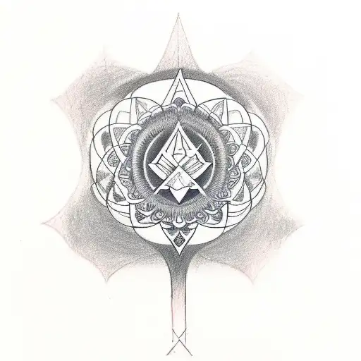 Draw a sleeve spiritual tattoo sketch including meditation and the 7 chakras and include a Gemini drawing in it tattoo design idea