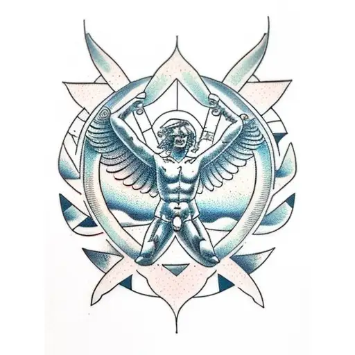icarus greek mythology  tattoo design idea