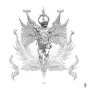 icarus Greek mythology  tattoo design idea
