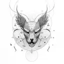 Midlife crisis tattoo design idea