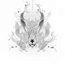 Midlife crisis tattoo design idea