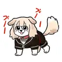 Dog tattoo design idea