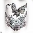 Minerva  tattoo design idea