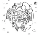 Pluto is my dogs name, pluto planet orbit tattoo design idea