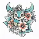 ohana means family tattoo design idea