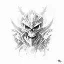 Albedo from overlord tattoo design idea