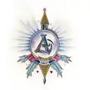 immaculate heart tattoo design idea