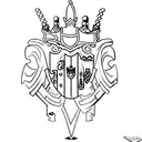 chess knight piece tattoo design idea