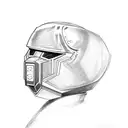 mf doom tattoo design idea