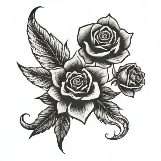 black owned submissive tattoo design idea