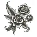 black owned submissive tattoo design idea