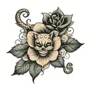 black owned submissive tattoo design idea