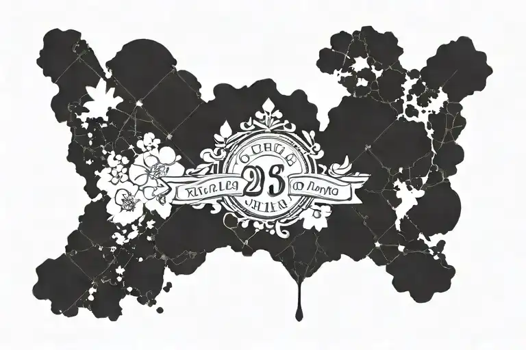 gps coordinates wedding date 27 05 2023 tattoo design idea