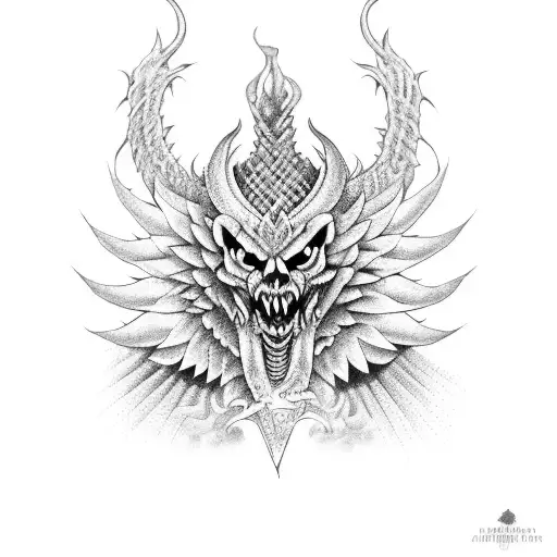 kukulkan tattoo design idea