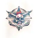 Espada tattoo design idea